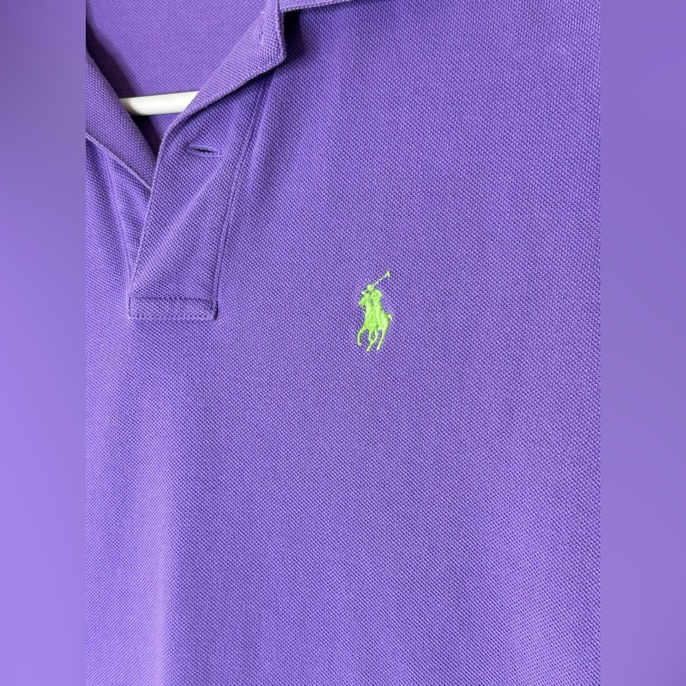 Ralph Lauren Sport Purple Polo Dress 100% Cotton Size Small - Picture 2 of 5
